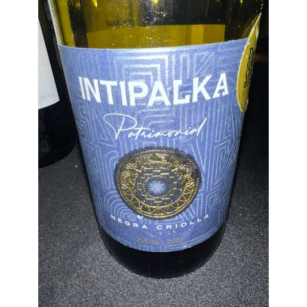 Vino Intipalka Patrimonial Negra Criolla 750ml