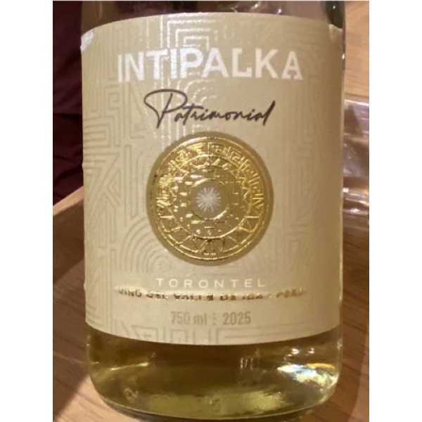 Vino Intipalka Patrimonial Torontel 750ml